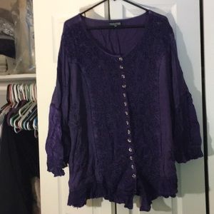 Purple whimsical top